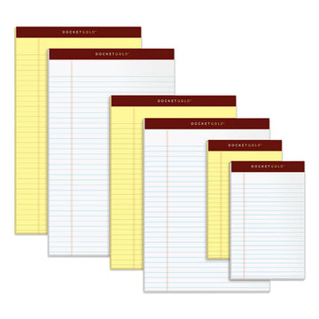 TOPS™ Reporter’s Notepad, Wide-legal Rule, White Cover, 70 White 4 X 8 Sheets, 12-pack freeshipping - TVN Wholesale